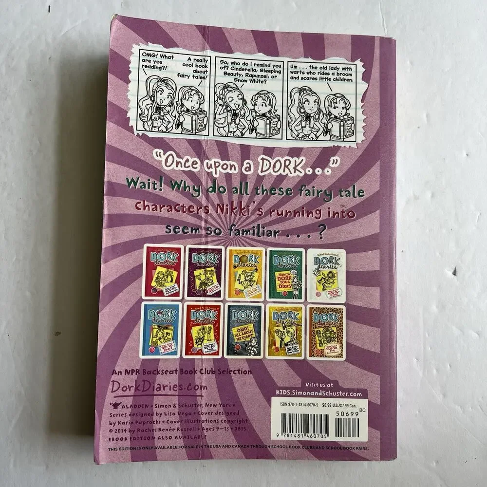 Dork Diaries 8 Tales from a Not So Happily Ever After Paperback Rachel Renee Rus